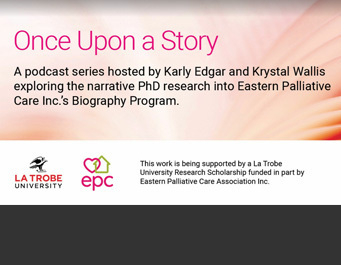 EPC host Karly Edgar'sPhD presentation intoEPC's award-winning biography program.