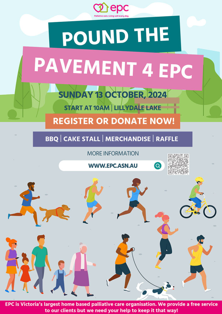 Pound the Pavement Poster